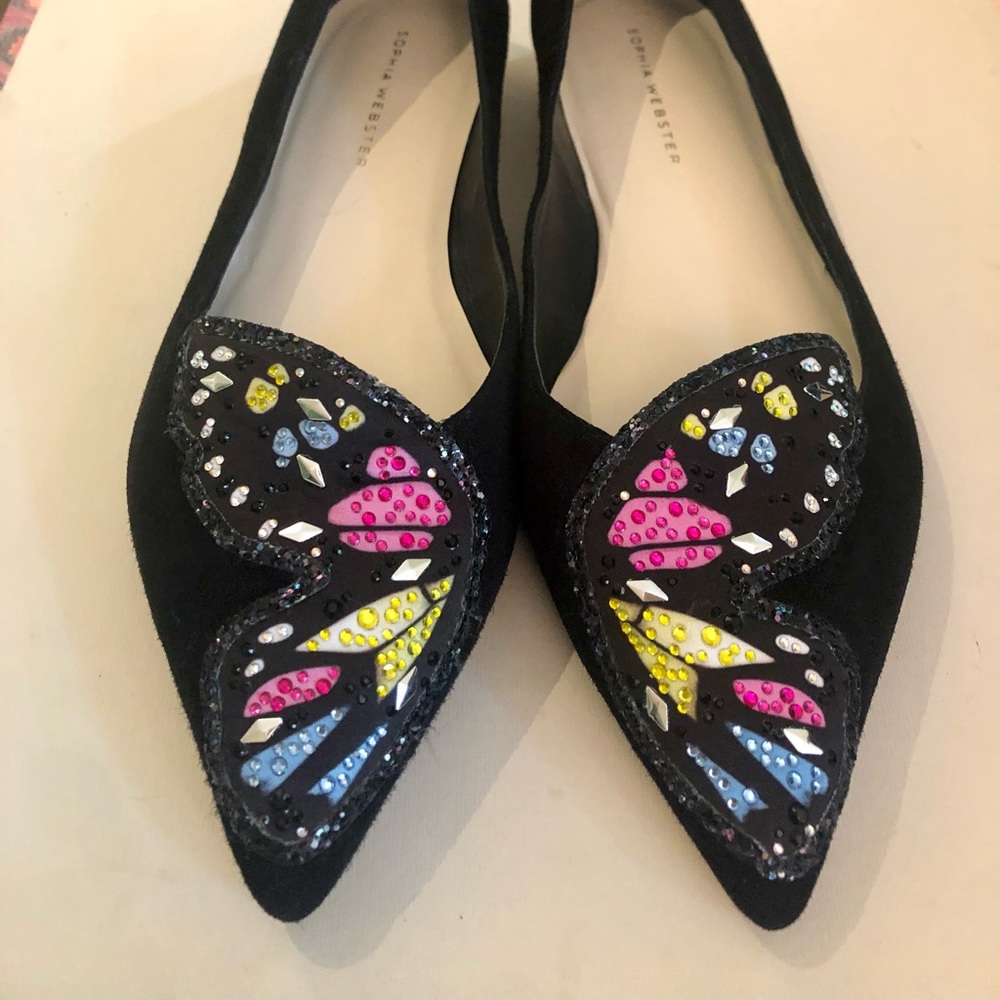 Sophia Webster Butterfly Flats NWOT